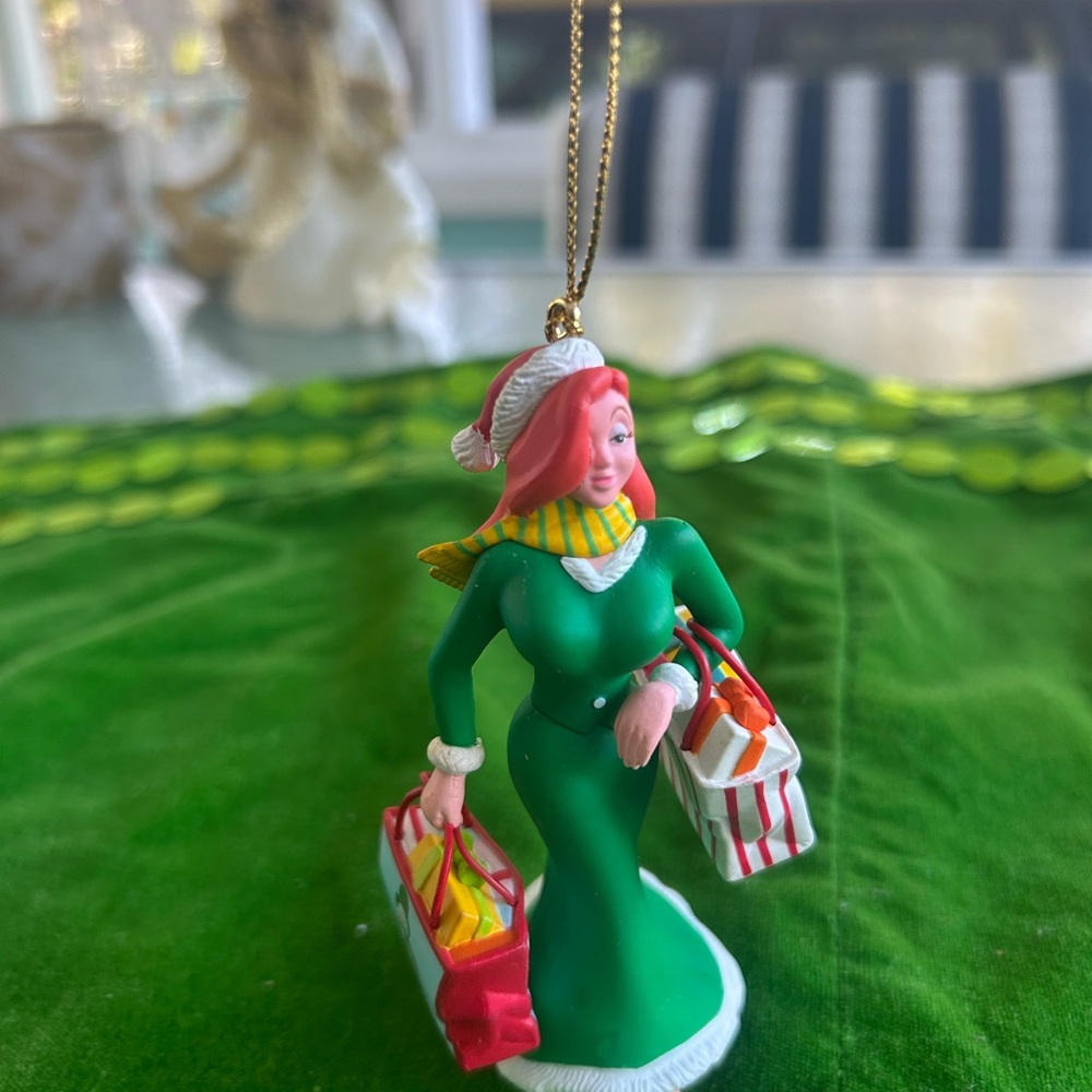 Disney Jessica Rabbit shopping Christmas Ornament In Box